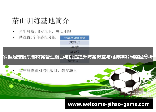 发掘足球俱乐部财务管理潜力与机遇提升财务效益与可持续发展路径分析